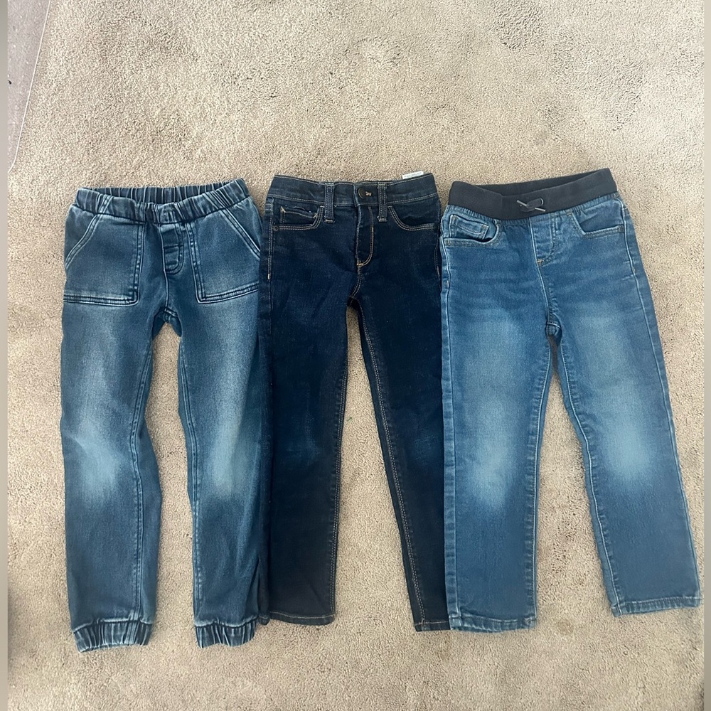 Old Navy & Cat & Jack Kids Blue Denim Jeans Lot